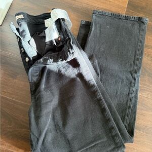 Levi’s Ribcage straight ankle - black size 29